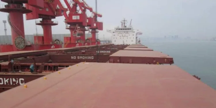 Queue times for commodity vessels off Chinese ports hit highs not seen since 2022