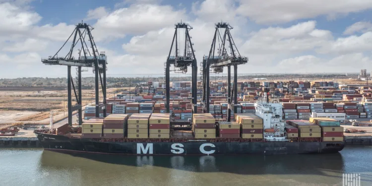 Report: Top container line may re-flag ships in India