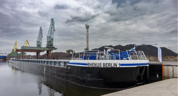 Rhenus launches eco-friendly barge “Rhenus Berlin I”