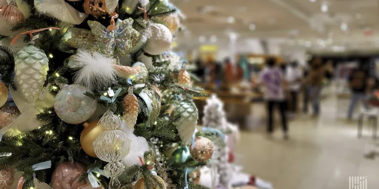 Tariff, freight costs weigh on holiday décor imports, tree maker says