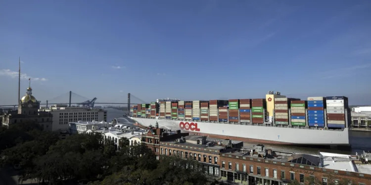 Trade war? Savannah containers near record volume
