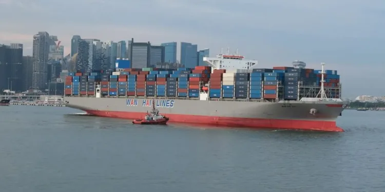Two missing as Chinese bulker sinks following collision with Wan Hai boxship off Guangzhou