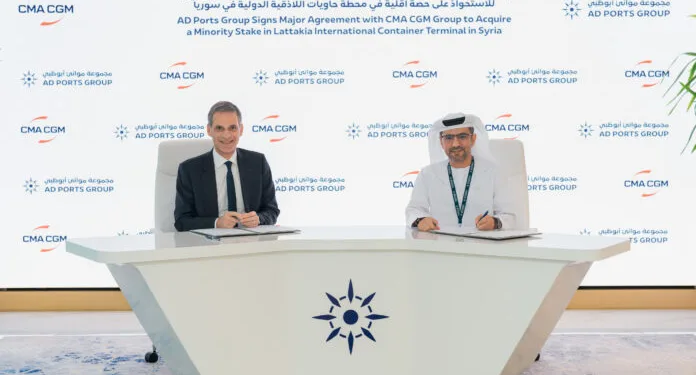 AD Ports acquires 20% stake in Latakia Container Terminal