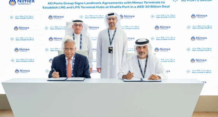 AD Ports and Nimex to build AED 30B LNG & LPG Hubs at Khalifa Port