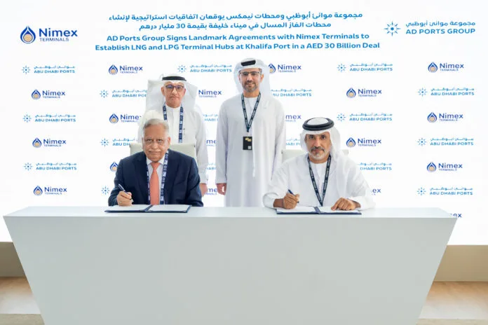 AD Ports and Nimex to build AED 30B LNG & LPG Hubs at Khalifa Port
