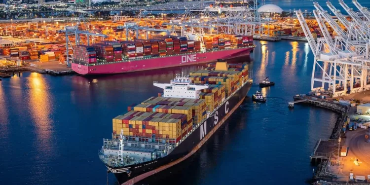 Container imports off 17.6% at leading US port