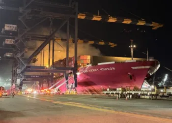 Container ship fire at Port of Los Angeles prompts multi-agency response
