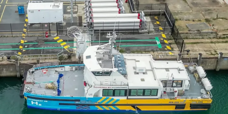 JERA Nex BP launches hydrogen bunkering facility for offshore wind vessels