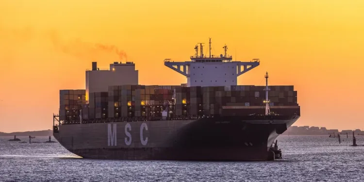 MSC crosses the 7m teu mark