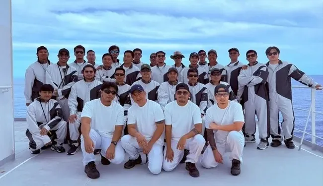 Spacewear hits the high seas