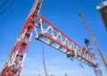 Chioggia completes nain girder lift of first 800-ton Goliath crane