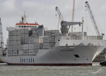 Cleanup starts after banana containers wash ashore