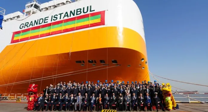 Grande Istanbul joins Grimaldi’s car carrier fleet