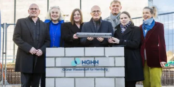 Hamburg Green Hydrogen Hub announces a 100 MW electrolyzer