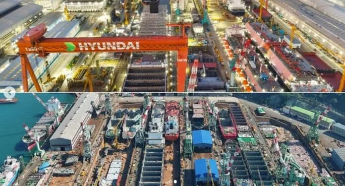 HD Hyundai merges shipbuilders to lead global market