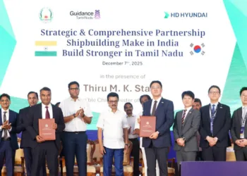 HD Hyundai signs MOU with Tamil Nadu to develop new Indian shipyard