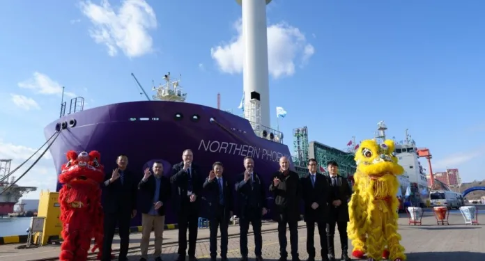 Northern Lights takes delivery of third liquefied CO₂ carrier