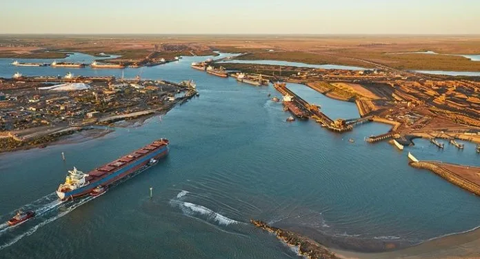 Pilbara ports announced decrease in volumes