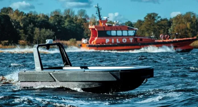 Port of Riga introduces a floating drone to enhance the smart technologies