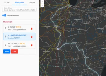 Railinc launches RIGIS Routing+Mileage tool