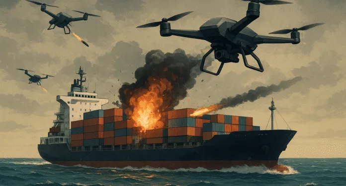 Threat for container shipping: How drones are redefining maritime security