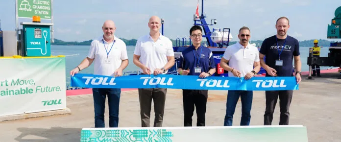 Toll Group launches Singapore’s first electric decarbonisation hub