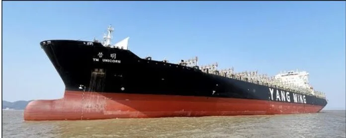 Yang Ming ship ran aground due to change in currents and lack of contingency planning