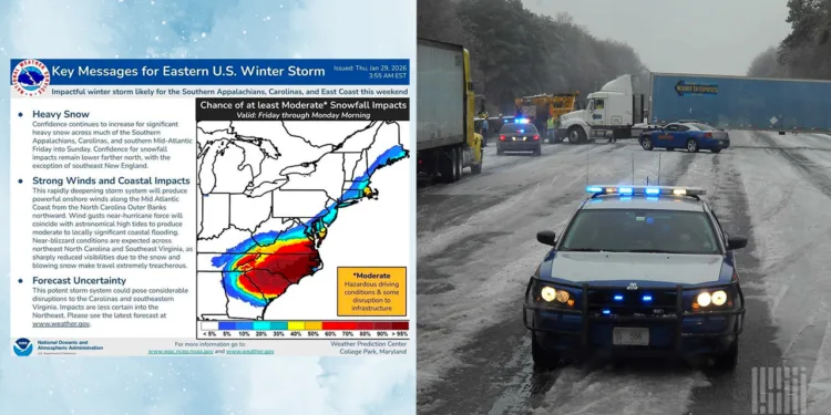 Bomb Cyclone Bearing Down on Mid-Atlantic and New England: What Drivers and Fleets Need to Know