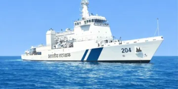 Indian Coast Guard inducts Pollution Control Vessel Samudra Pratap