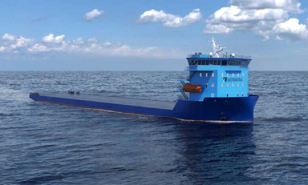 Meriaura books new deck carrier in China