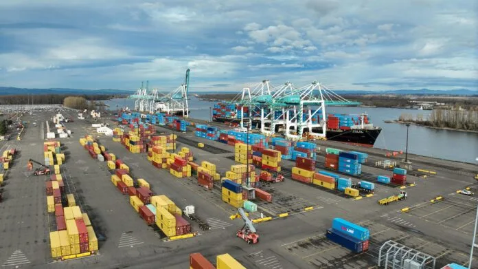Oregon Container Terminal launches at Terminal 6