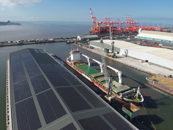 Port of Liverpool powers up UK’s largest rooftop solar array