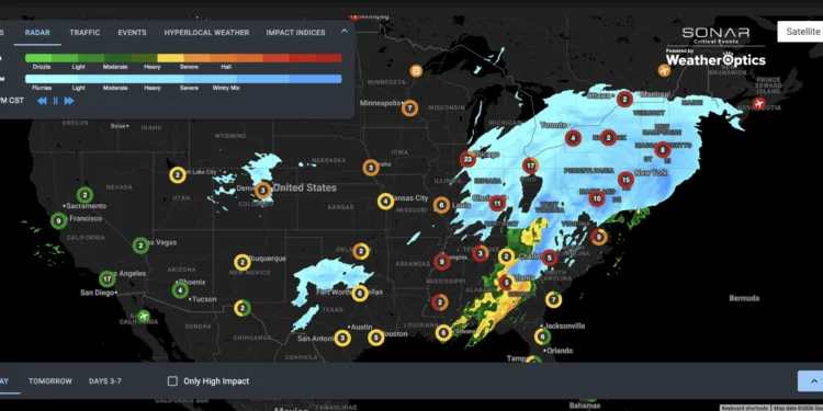 Southeast power outages: Winter Storm Fern’s impact