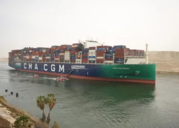 Suez Canal sees transit of 250,000-Ton CMA CGM SEINE on maiden voyage