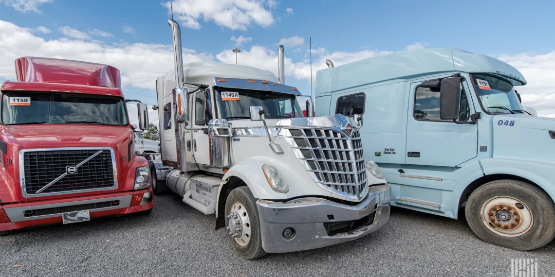 Used Class 8 truck sales jump in December as prices rise to $57,135