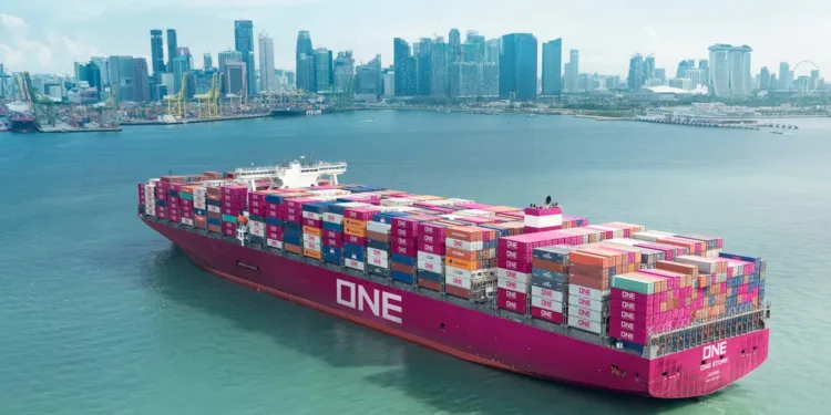 Weaker container volumes, rates lead Q3 loss for ONE ocean group