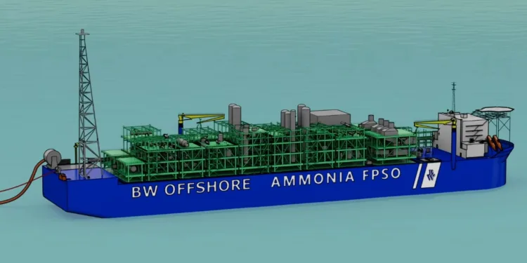 BW Offshore and McDermott team to develop blue ammonia FPSO