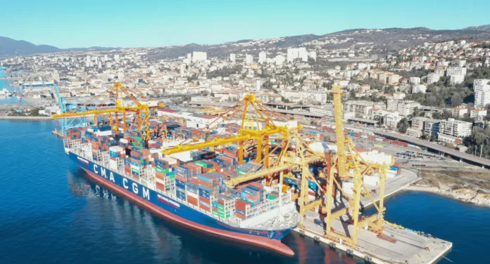 CMA CGM KRYPTON makes maiden call at Rijeka’s AGCT