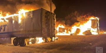 Driver who set Swift trailers ablaze gets sentenced in a 2nd state