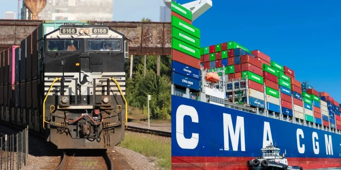 EXCLUSIVE: Norfolk Southern, CMA CGM launch new ‘truck-like’ intermodal service