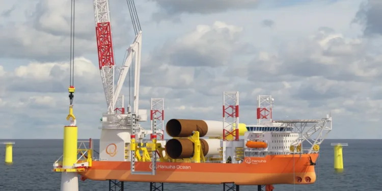 Hanwha Ocean to use GustoMSC design for fresh WTIV order