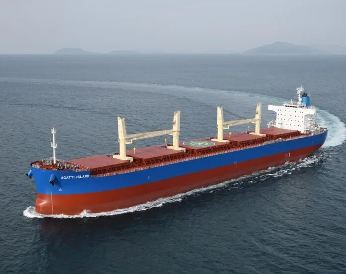 Imabari Shipbuilding delivers 64,000 dwt bulk carrier Agatti Island