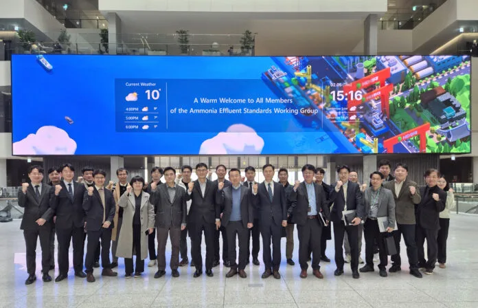 KR, Korean Government and Industry launch global initiative on ammonia effluent standards
