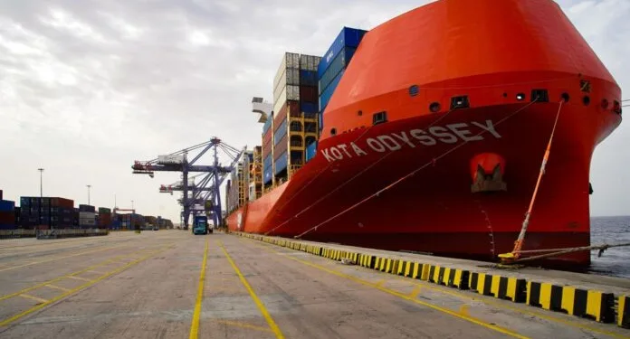 PIL’s LNG-powered KOTA ODYSSEY debuts at Aqaba